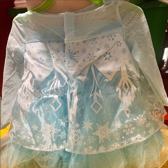 Disney Frozen Princess Elsa Toddler Girls Costume - Picture 3 of 8